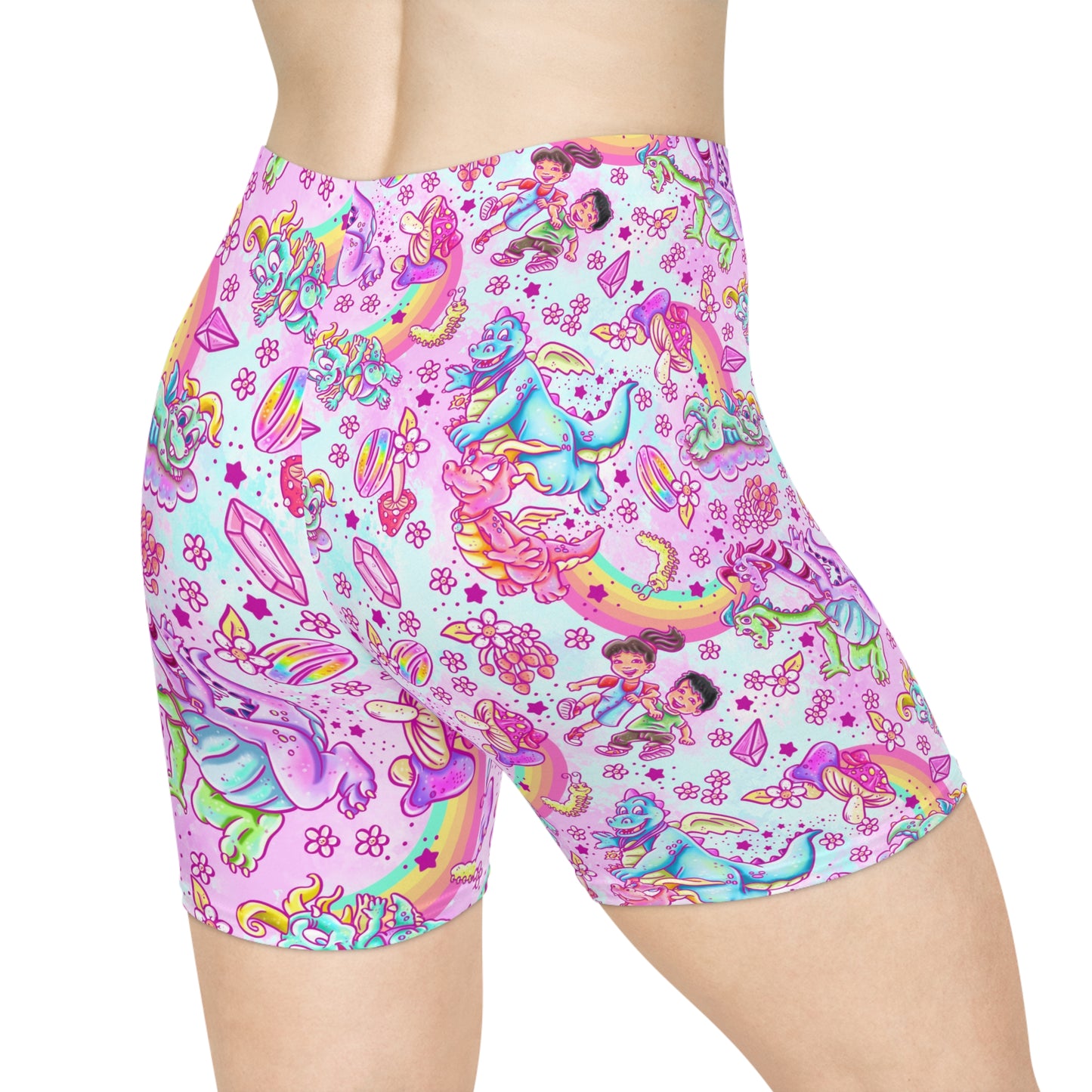 Dragon tales Biker shorts