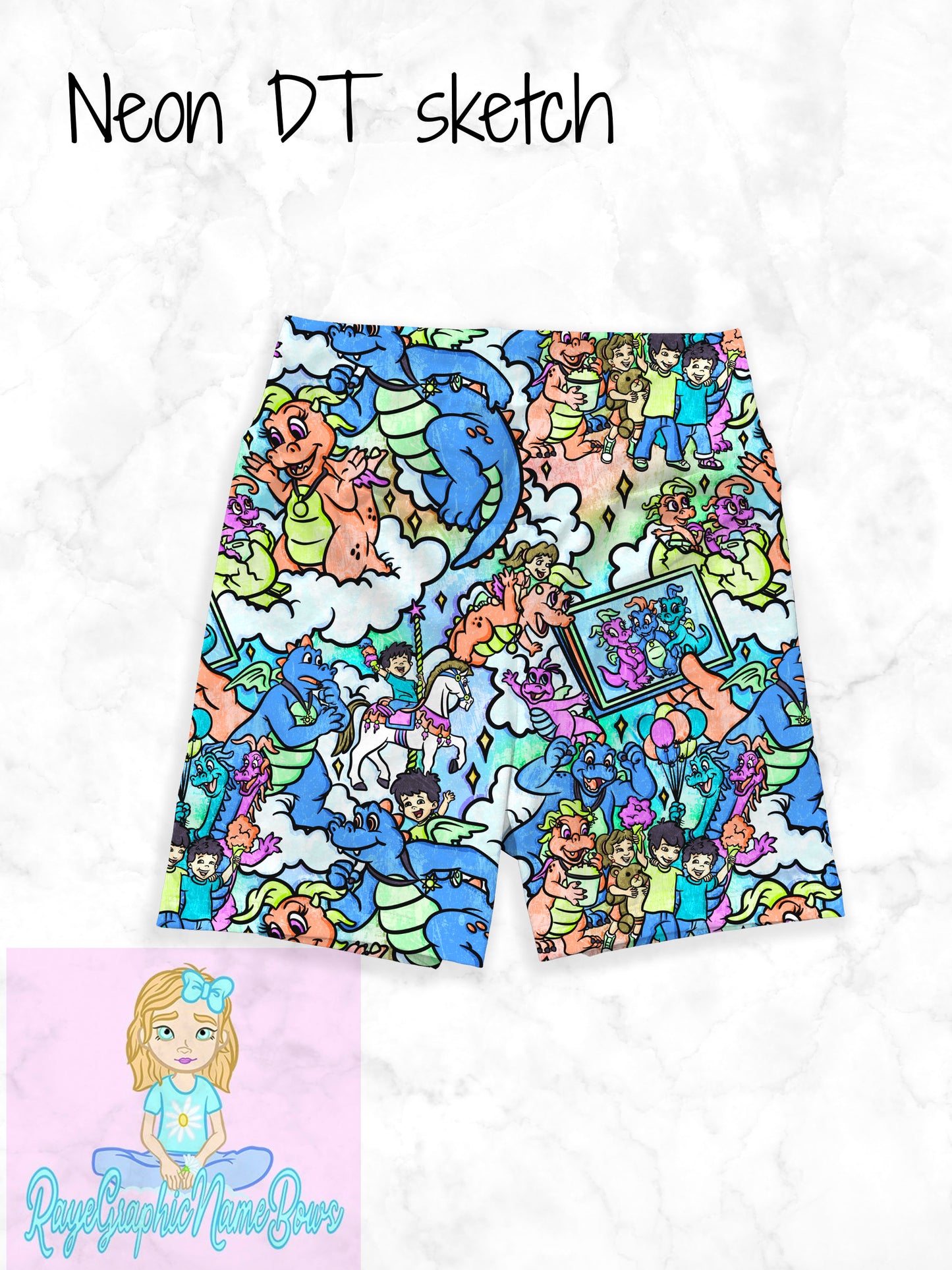 90s Throwback Biker short preorder