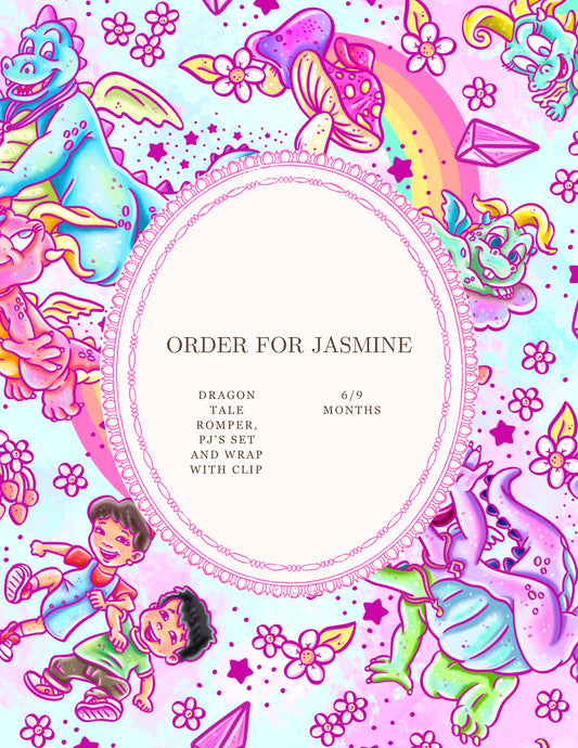 Custom order jasmine