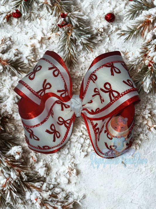4" Christmas Bow