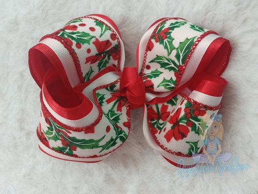 christmas bow mistletoe